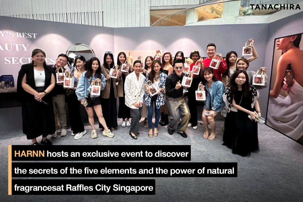 HARNN hosts an exclusive event to discover the secrets of the five elements and the power of natural fragrances at Raffles City Singapore