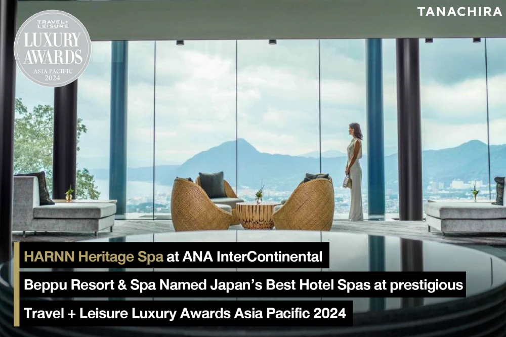 HARNN Heritage Spa at ANA InterContinental Beppu Resort & Spa Named Japan’s Best Hotel Spas at prestigious Travel + Leisure Luxury Awards Asia Pacific 2024