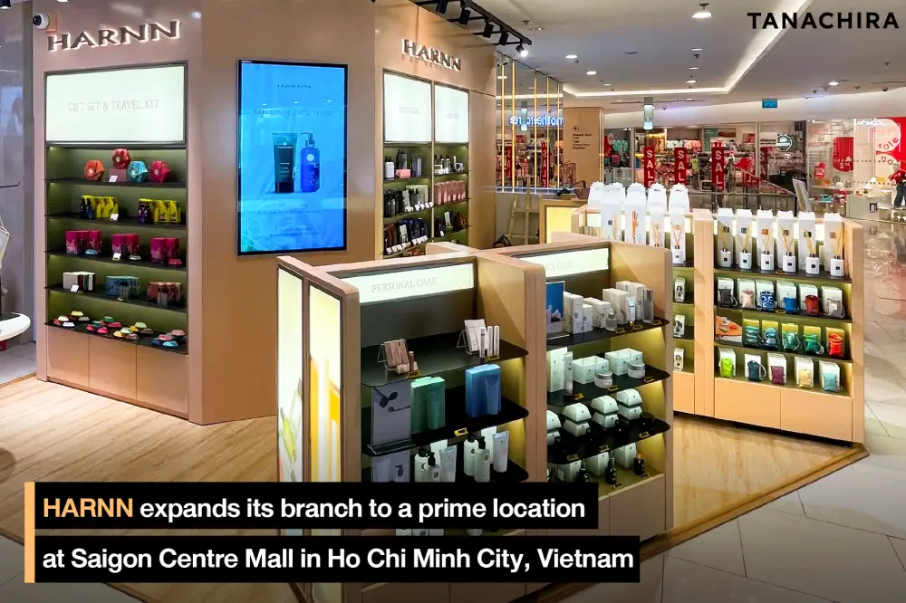 HARNN expands its branch to a prime location at Saigon Centre Mall in Ho Chi Minh City, Vietnam
