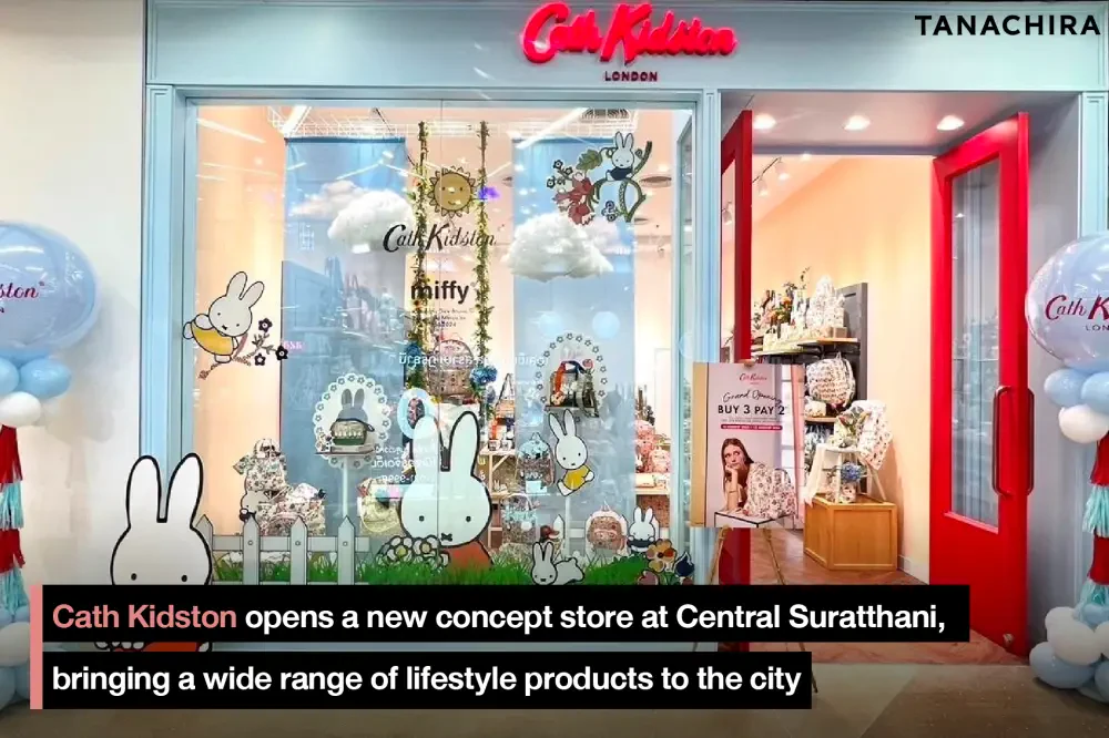 Cath Kidston opens a new concept store at Central Suratthani, bringing a wide range of lifestyle products to the city