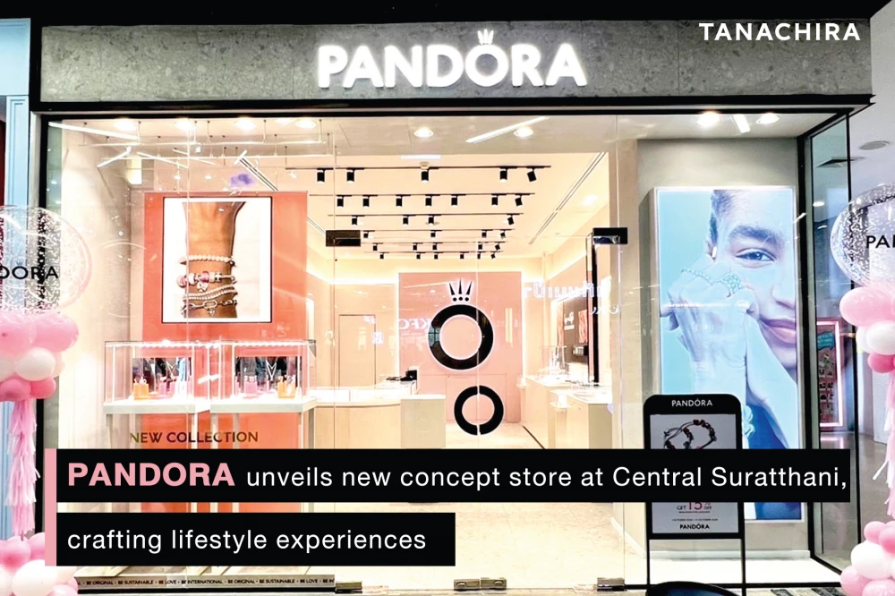 PANDORA Unveils 48th Concept Store to Meet Southern Customers' Needs at Central Suratthani