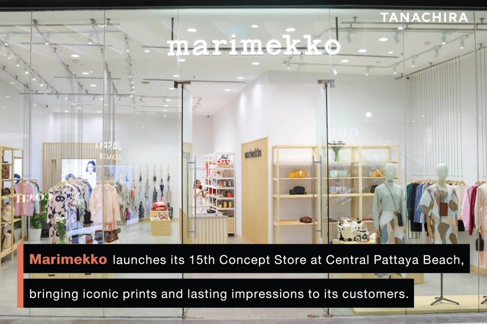 Marimekko Opens New Concept Store, the 15th Branch, at Central Pattaya Beach