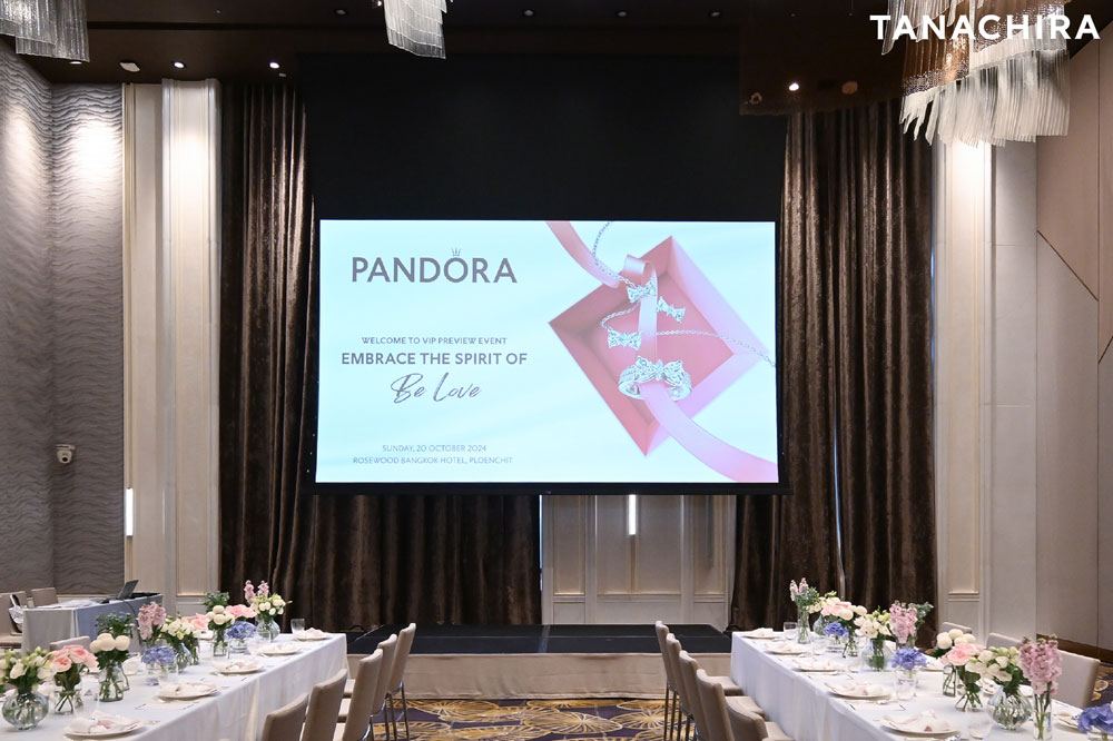 Pandora delivers an exceptional experience at the VIP Preview Event, unveiling latest collection.