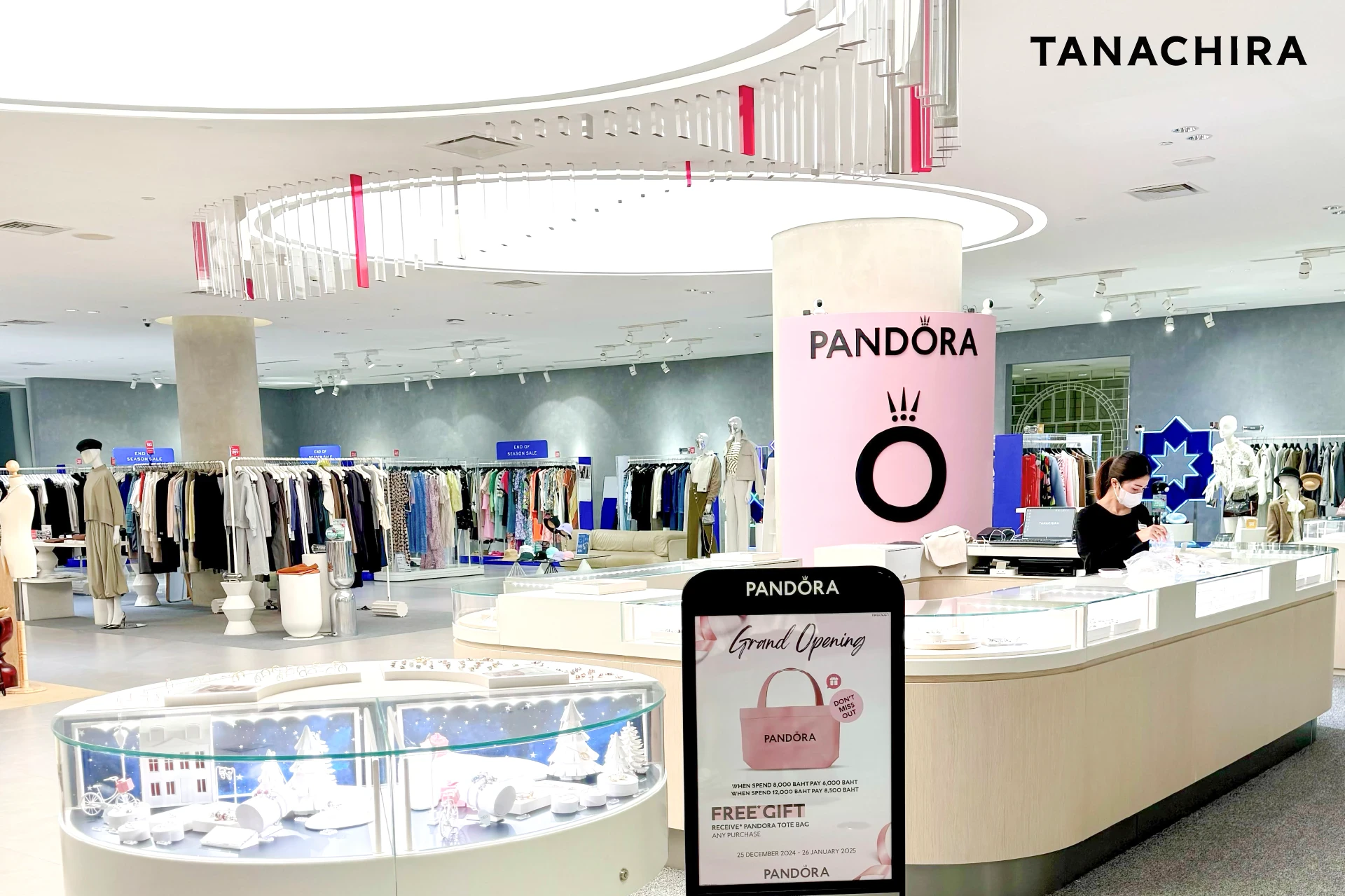 Pandora opening of its 50th Store in the heart of Bangkok at Siam Discovery, offering an elevated shopping experience